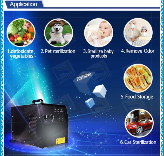 Black Ozone Generator Water Treatment Car Ozone Generator 70 110W