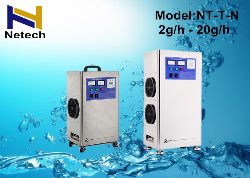 Residential Ozone Water Treatment / Ozonation Water Treatment Process 20g/h