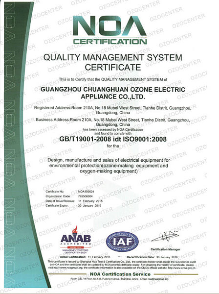 China Guangzhou OSUNSHINE Environmental Technology Co., Ltd company profile