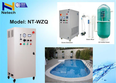 5 - 40G/Hr Air Cooling Swimming Pool Ozone Generator With PSA Oxygen System /  Industrial Ozone Machine