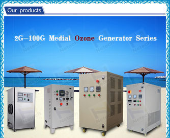 Swimming pool ozone generator clean machine for wastewater treatment