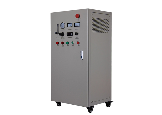 10G 50G Industrial Ozone Generator Water Cooling Enamel Stainless Steel