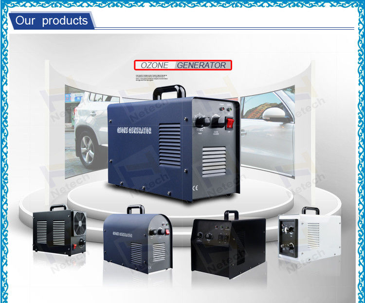 3g 5g 6g 7g Commercial Ozone Machine Air And Water Use Blue High Concentration