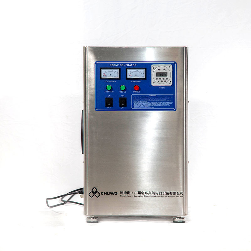 Stainless Steel Clean Air Machine , Oxygen Purifier Machine 2 gr / Hr - 20 gr / Hr