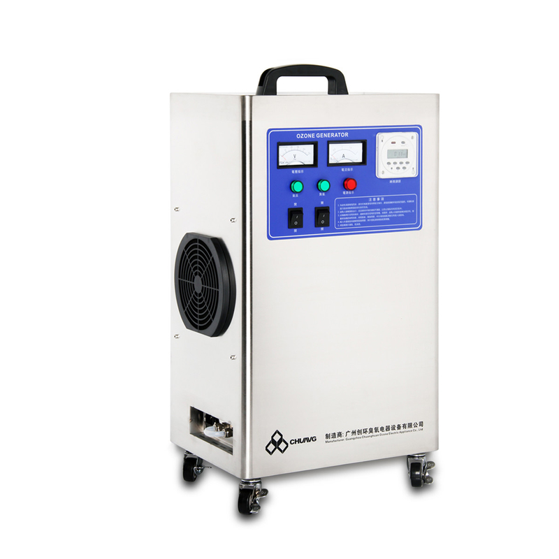 Stainless Steel Clean Air Machine , Oxygen Purifier Machine 2 gr / Hr - 20 gr / Hr