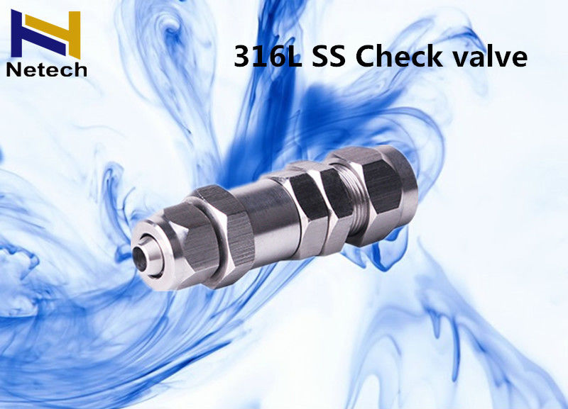316L Stainless Steel Water Check Valve /  Check Valve For Ozone Generator