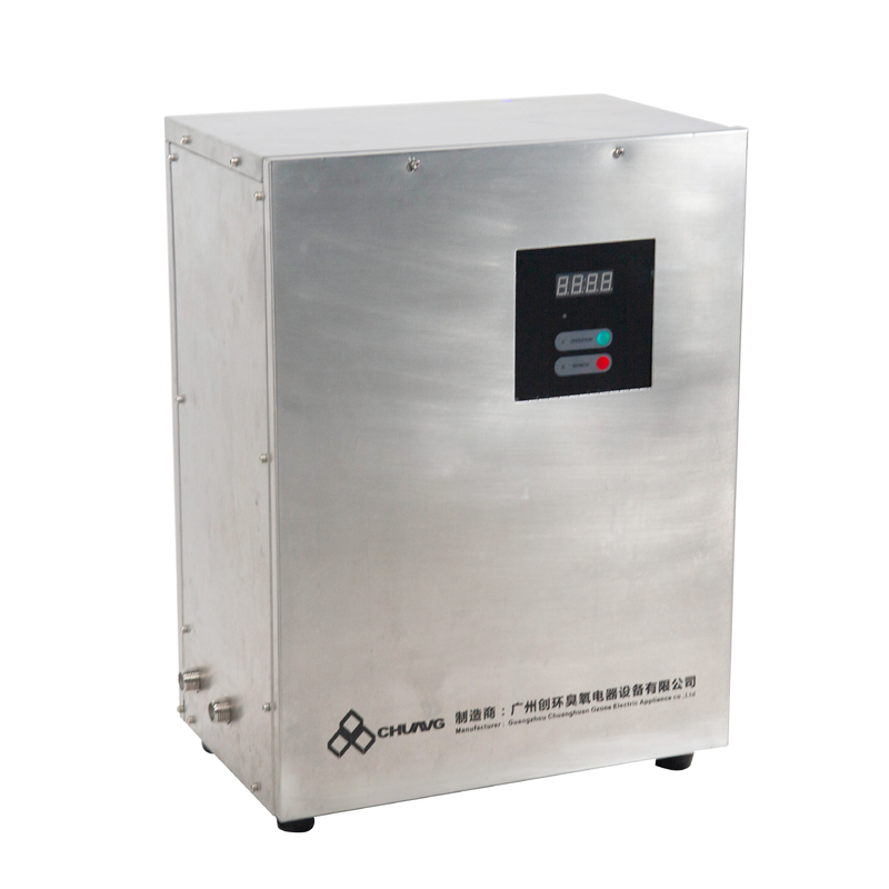 Stainless Steel Water Ozone Generator 0.5-4.5ppm For Cleaning Vegetables Fruits Fish