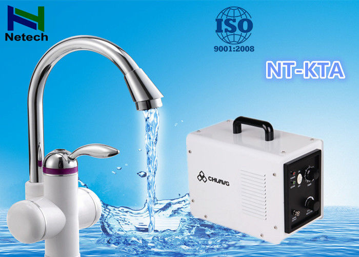 3-5g O3 Drinking Water Mini Ozone Generator 220V White Ozonator For Washing Vegetables