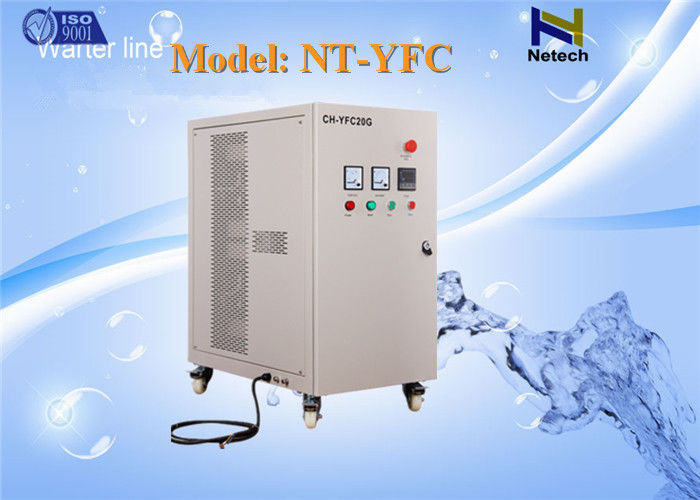 110v Water Softening Equipment / 5-30g Ceramic Ozone Water Softener System For Seawater Purification