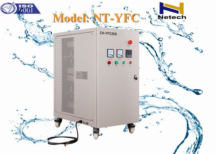 110v Water Softening Equipment / 5-30g Ceramic Ozone Water Softener System For Seawater Purification