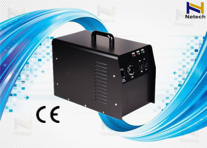 Black Ozone Generator Wastewater Treatment , Deodorization High Output Ozone Generator