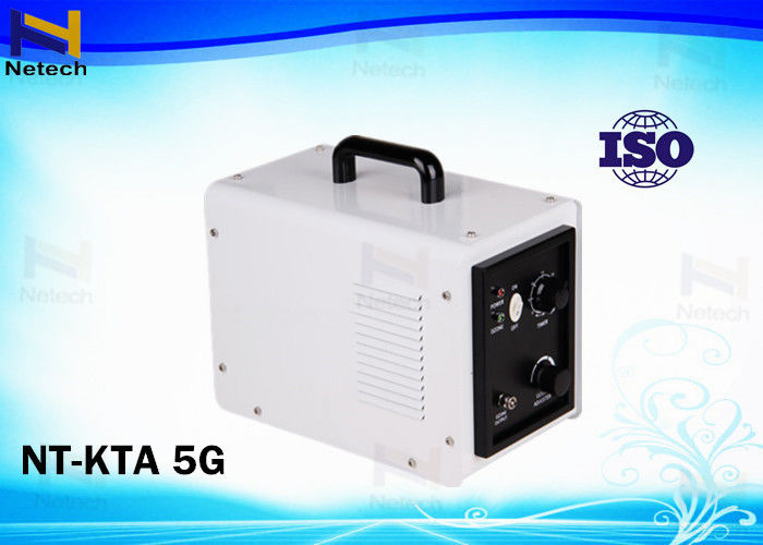 Commercial White Ozone Generator Machine For Hotel / Restaurant / Home ISO 9001