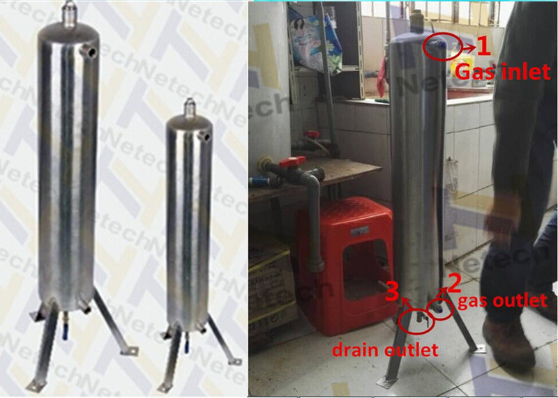 Environmental Ozone Generator Parts Ozone Destroyer With Stainless Steel Material