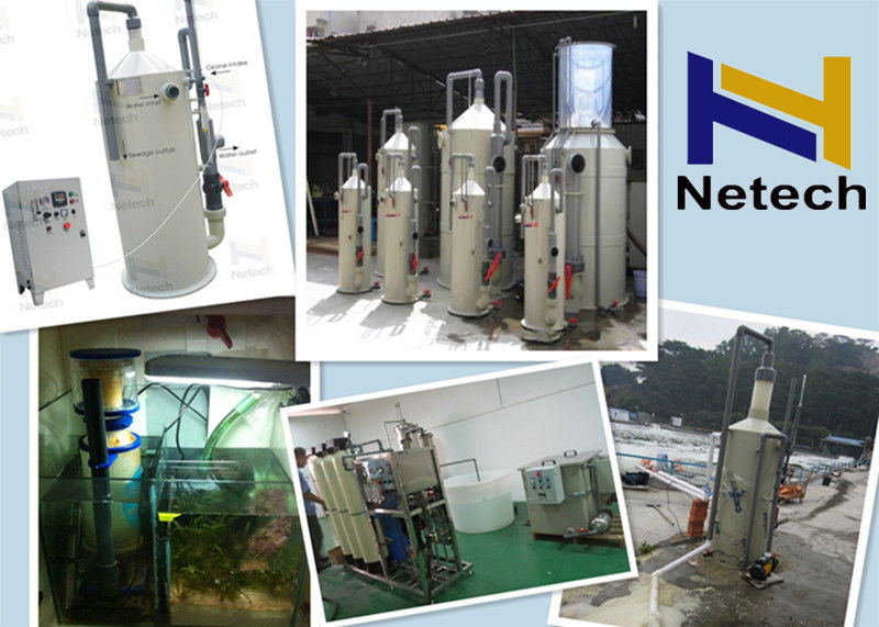 Durable Aquaculture Ozone Generator With Protein Skimmer Fish Farm Equipment O2 Machine