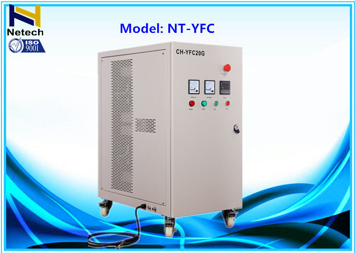 Air Cooling Ceramic Tube Ozone Generator Industrial For clean Equipment