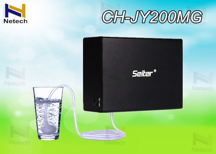 Black 200mg / Hr Ozone Commercial Ozone Generator Parts Water Purification