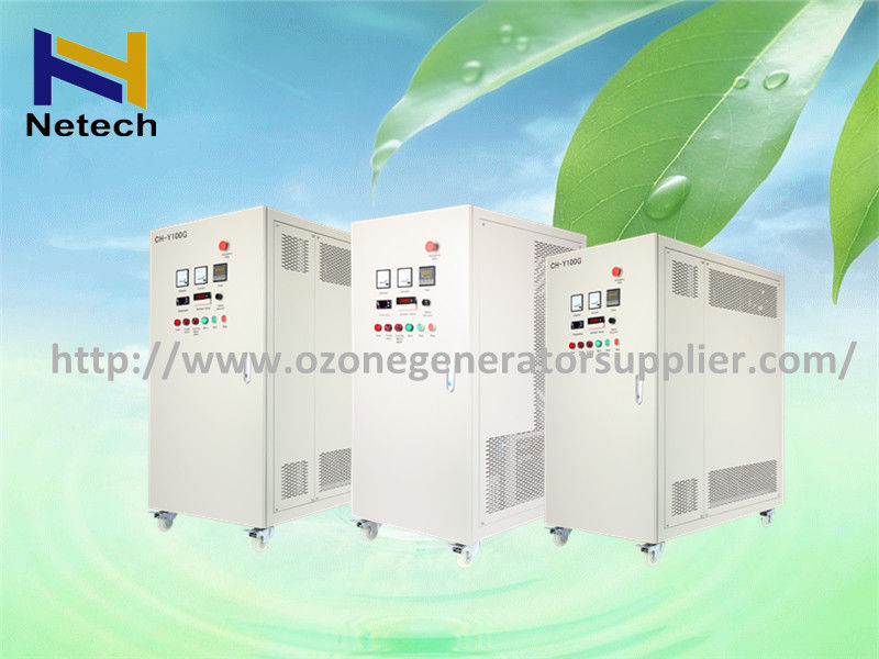 60G 100G 150G Ozone Generator For Domestic Wastewater Treatment Oxygen Feed