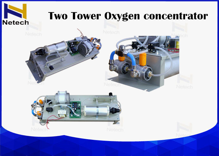 3l 5l 8l Oxygen Concentrator Parts With Air Compressor , Chiller For O3 Machine
