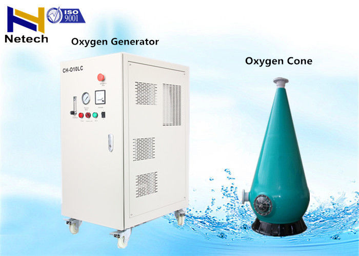 High Concentration 10 - 40LPM Industrial Oxygen Generator For Aquarium / Fishing Farm