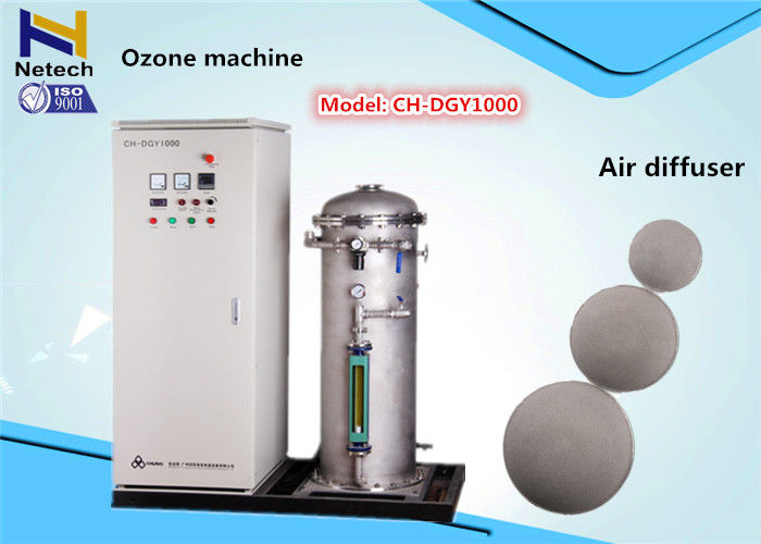 1000g Industrial Ozonizer For Decolorizing Paper Wastewater , Water Ozonator