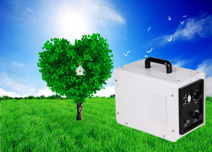 White Home 3000 Mg/Hr Household Ozone Generator For Fruit / Vegetable Purifier