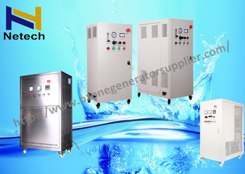 50g 60g Industrial Water Ozone Generator For Cooling Tower Water Treatment 110V