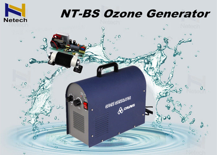 Commercial/home portable air handler air corona discharge ozone generator for clean