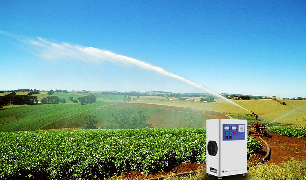 1T/H High Concentration Hand - Push Ozone Water Machine In Agriculture / Wine Factory