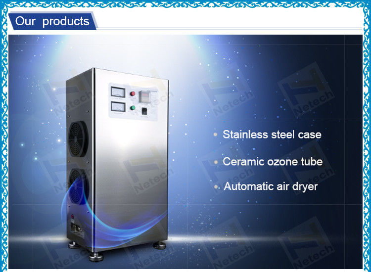 Automatic air dryer Ceramic Ozone Generator Water Purification For Fruits