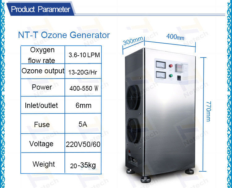 Domestic Industrial Ozone Machine Portable Keep Fruits And Vegetables Fresh