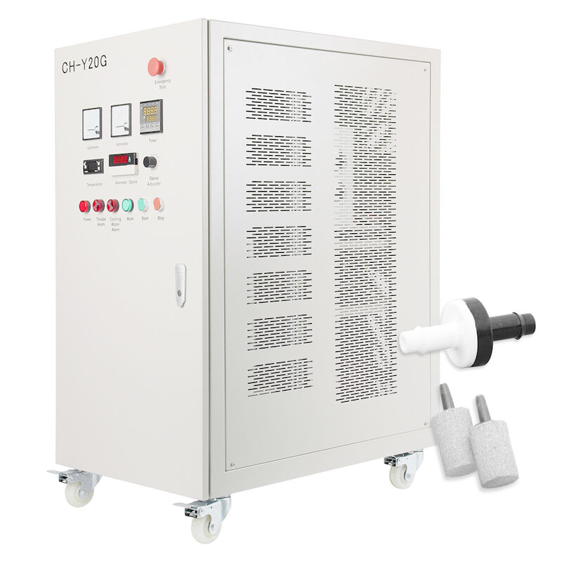 Water cooling enamel Ozone generator water treatment equipment