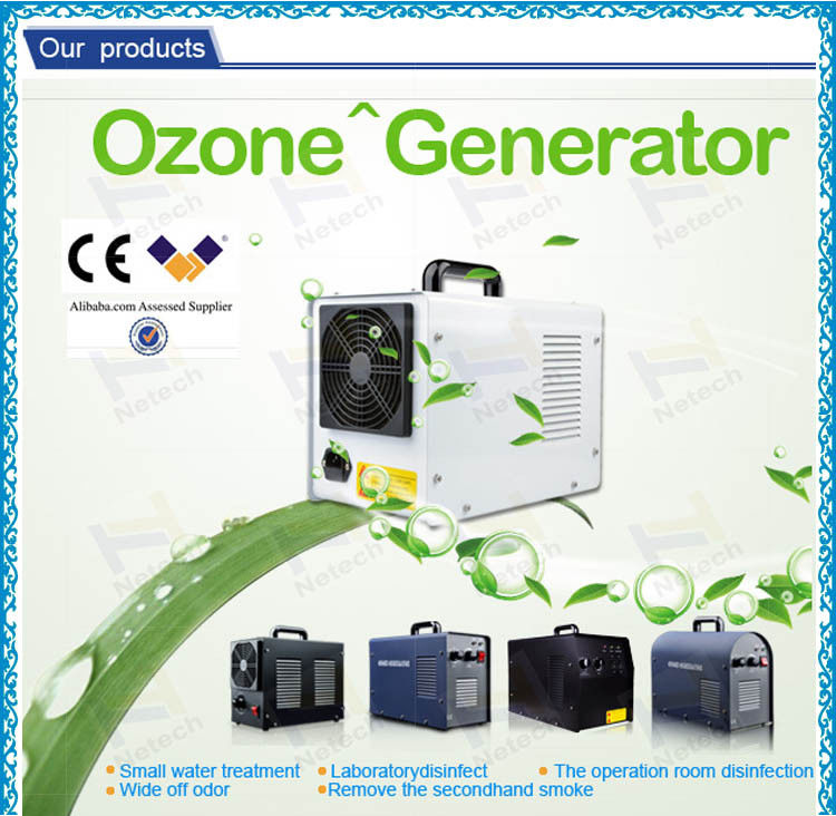 White colour CE portable ozone machine ozone generator for air and water