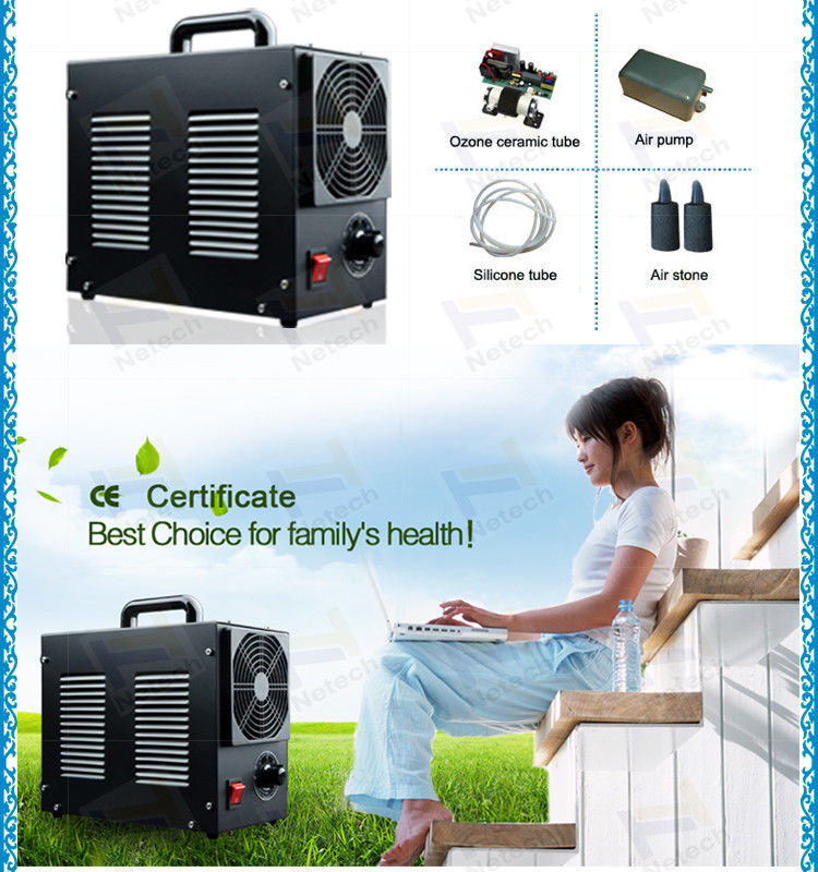 Portable Electrical Home Ozone Generator 3 g/h - 5 g/h with CE Approved