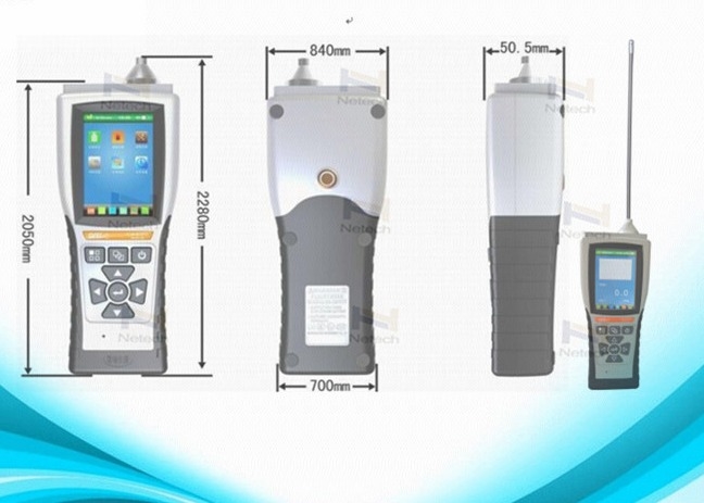 Portable High Precision Room O3 Detector / O3 Concentration Analyzer 0 - 5PPM