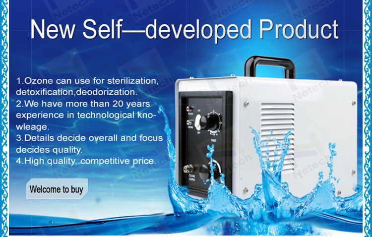 easy to maintain and control white color household ozone generator for air purifier and water treatment