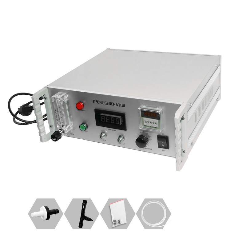 7G corona discharge ozone generator used for laboratory and medical