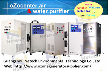 60g 80g 100g Oxygen Feed Ozone Generator Water Purification For Bottled Water Plant
