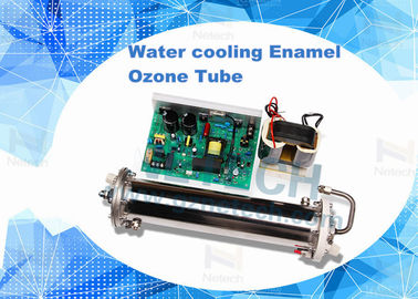 Water Cooling 220V Enamel Ozone Generator Tube High Efficiency 10 - 80G/Hr