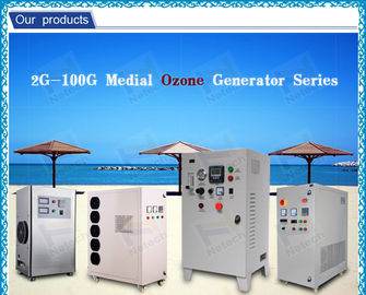 Water Cooling Food Ozone Generators 220V Corona Discharge For Food Factory cleanion With ORP
